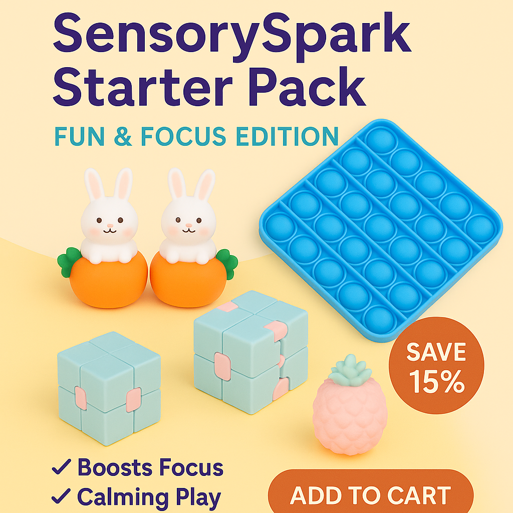 SensorySpark Starter Pack: Fun & Focus Edition
