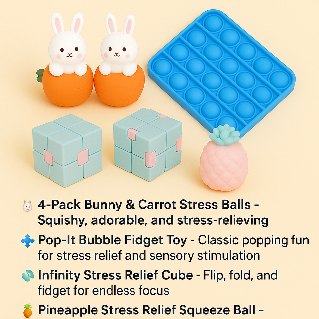 SensorySpark Starter Pack: Fun & Focus Edition