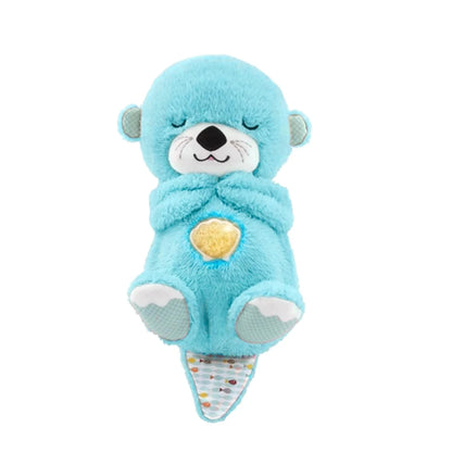 Cozy Breathing Otter Plush - Sleep Companion with Music & Comfort Features